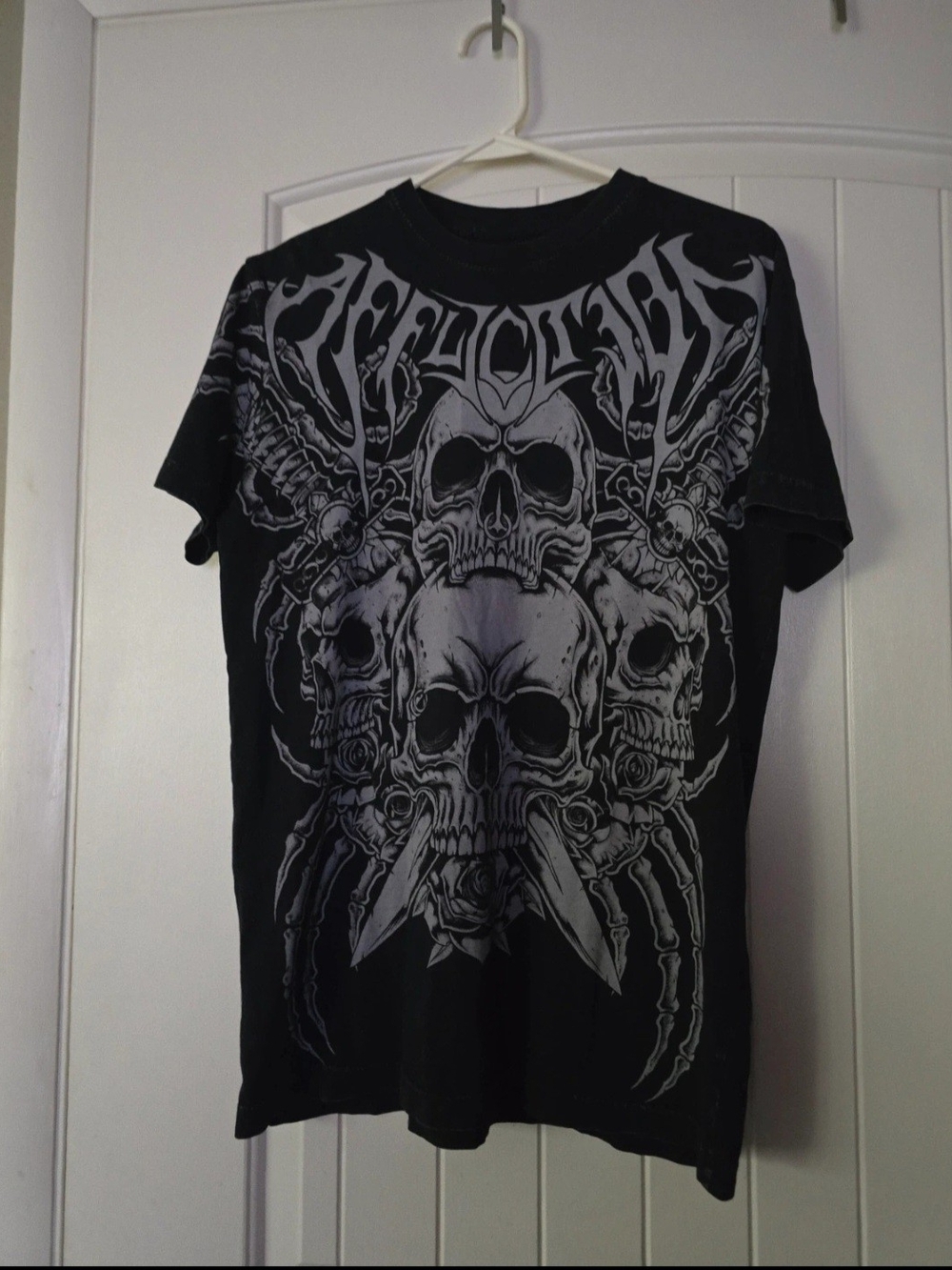 Affliction Black Skull Graphic Short-Sleeve Tee